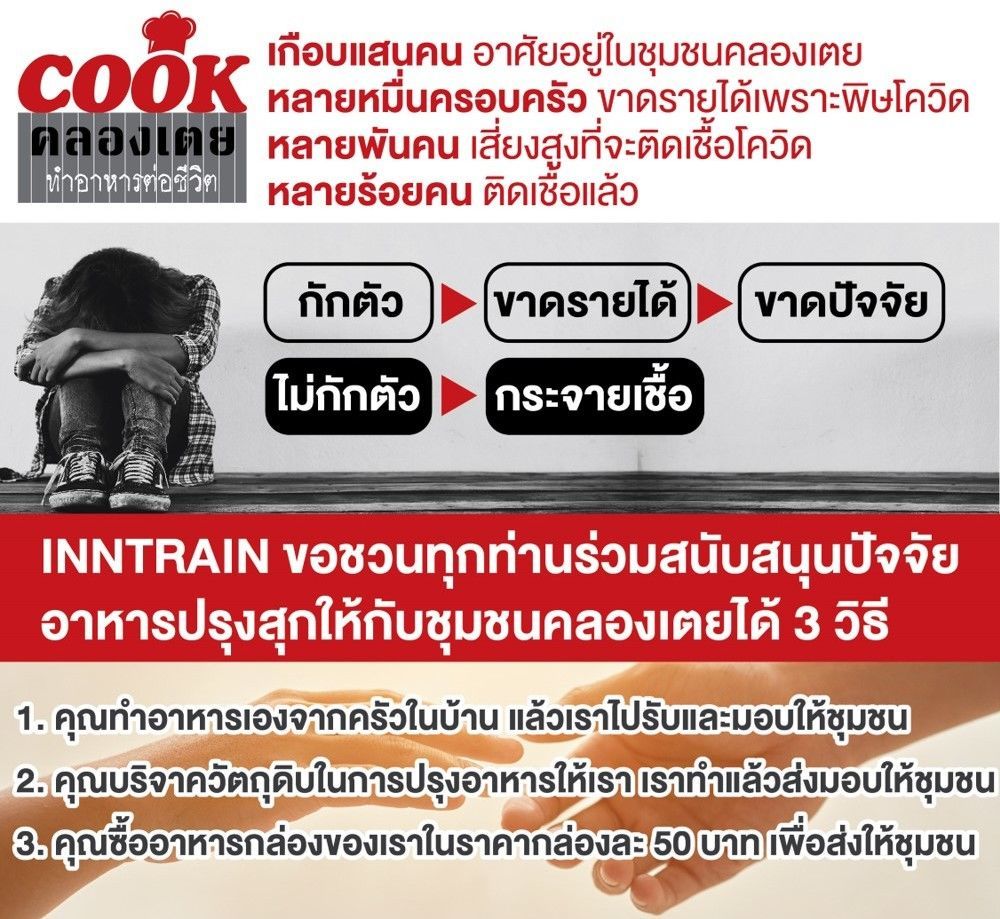 Advert of #cookklongtoey